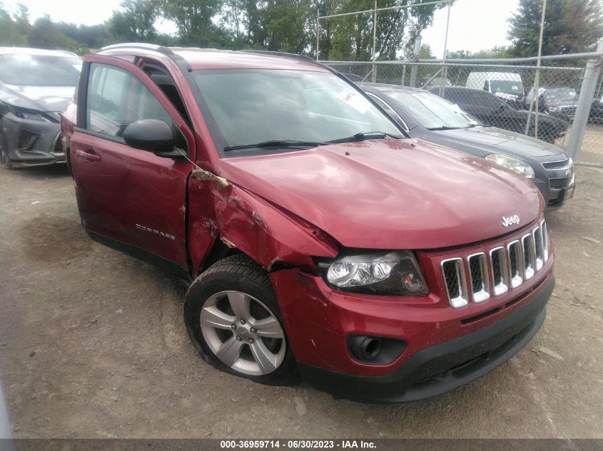 2016 Jeep Compass Sport VIN: 1C4NJDBB0GD778326 Lot: 36959714