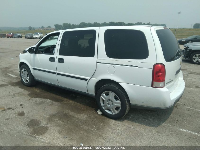 2006 Chevrolet Uplander Ls VIN: 1GNDV23L66D109172 Lot: 36960487