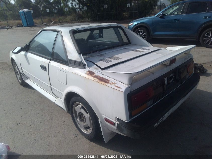 JT2AW15C2H0095421 1987 Toyota Mr2