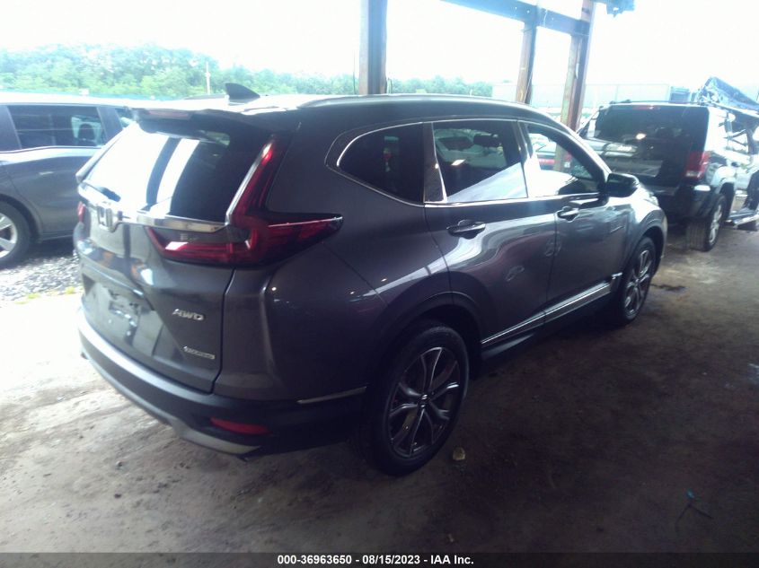 2021 Honda Cr-V Touring VIN: NY 76535 Lot: 36963650