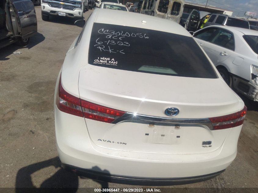 2015 Toyota Avalon Hybrid Xle Touring VIN: 4T1BD1EB3FU043533 Lot: 36965447