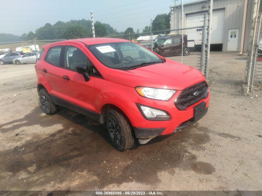 MAJ6S3FL0MC396108 2021 Ford Ecosport S