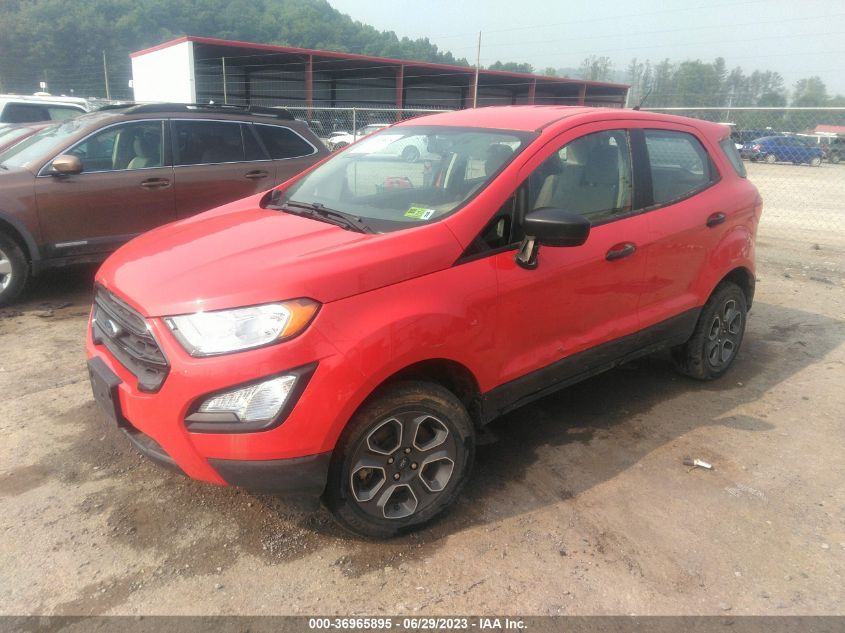 MAJ6S3FL0MC396108 2021 Ford Ecosport S