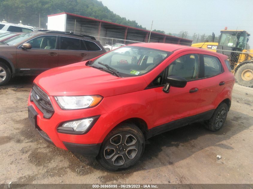 MAJ6S3FL0MC396108 2021 Ford Ecosport S