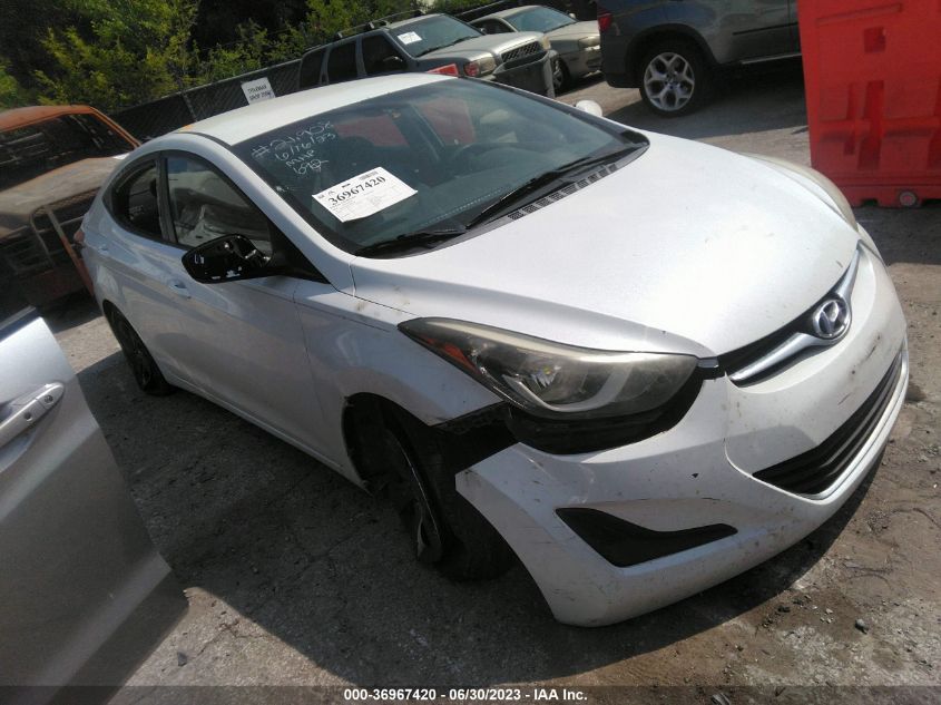 2016 Hyundai Elantra Se VIN: 5NPDH4AE4GH669204 Lot: 36967420