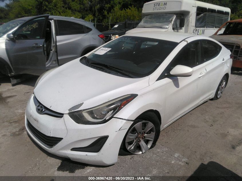 2016 Hyundai Elantra Se VIN: 5NPDH4AE4GH669204 Lot: 36967420