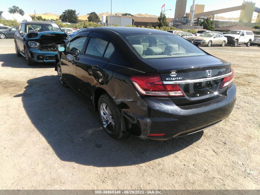 2015 Honda Civic Lx VIN: 2HGFB2F52FH564645 Lot: 36968349