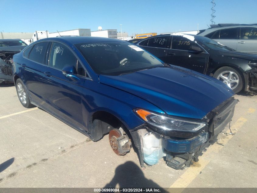 VIN 3FA6P0HD4HR406166 2017 Ford Fusion, SE no.1