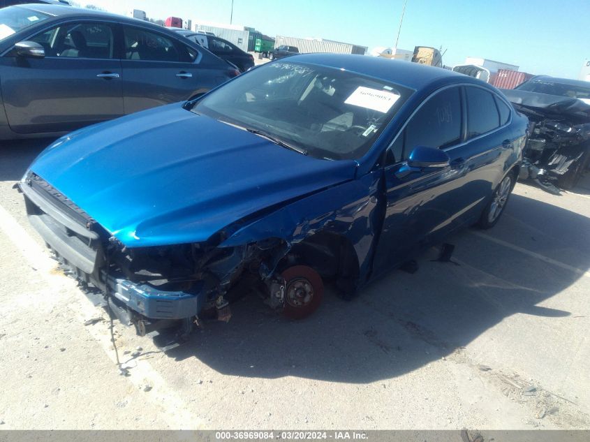 VIN 3FA6P0HD4HR406166 2017 Ford Fusion, SE no.2