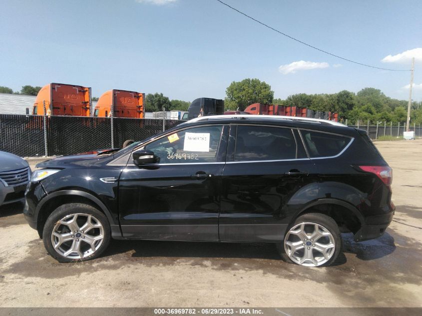 2017 Ford Escape Titanium VIN: 1FMCU9J93HUE35517 Lot: 36969782