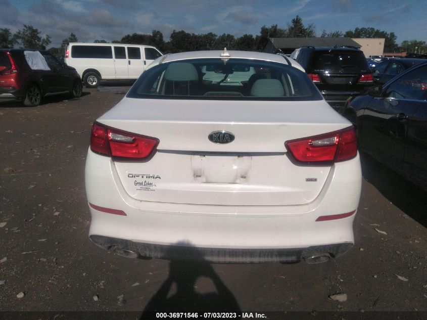 2015 Kia Optima Lx VIN: 5XXGM4A74FG393577 Lot: 36971546