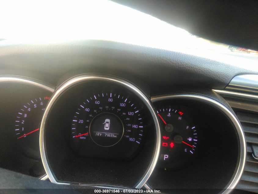 2015 Kia Optima Lx VIN: 5XXGM4A74FG393577 Lot: 36971546