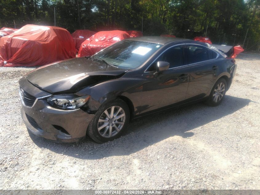 2017 Mazda Mazda6 Sport VIN: JM1GL1U52H1140445 Lot: 36972432