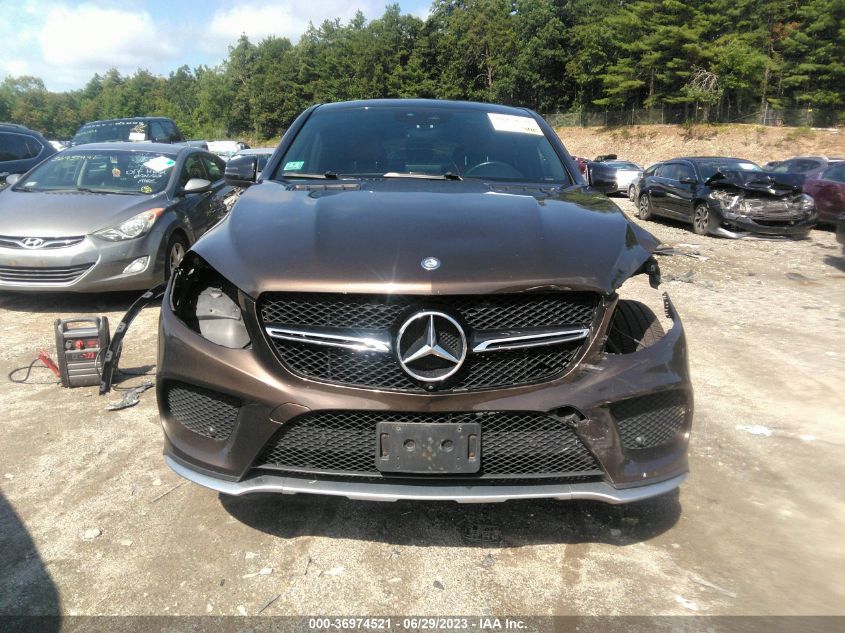 4JGED6EB3GA034585 2016 Mercedes-Benz Gle 450 Amg Coupe