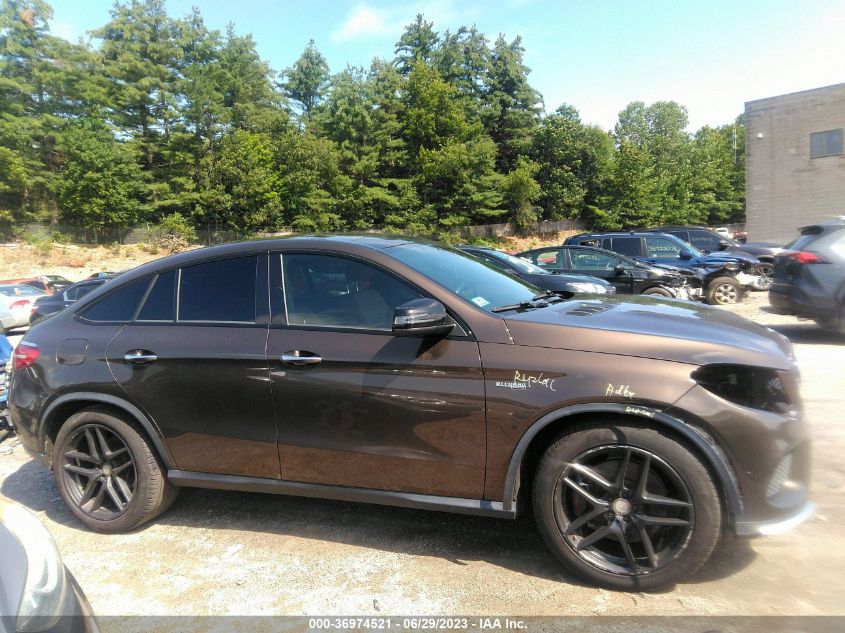 4JGED6EB3GA034585 2016 Mercedes-Benz Gle 450 Amg Coupe