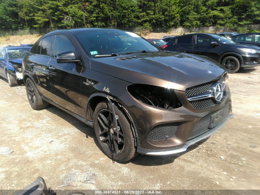 4JGED6EB3GA034585 2016 Mercedes-Benz Gle 450 Amg Coupe