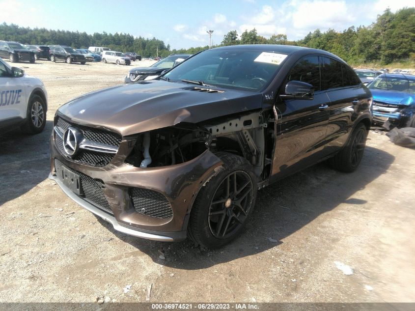 4JGED6EB3GA034585 2016 Mercedes-Benz Gle 450 Amg Coupe