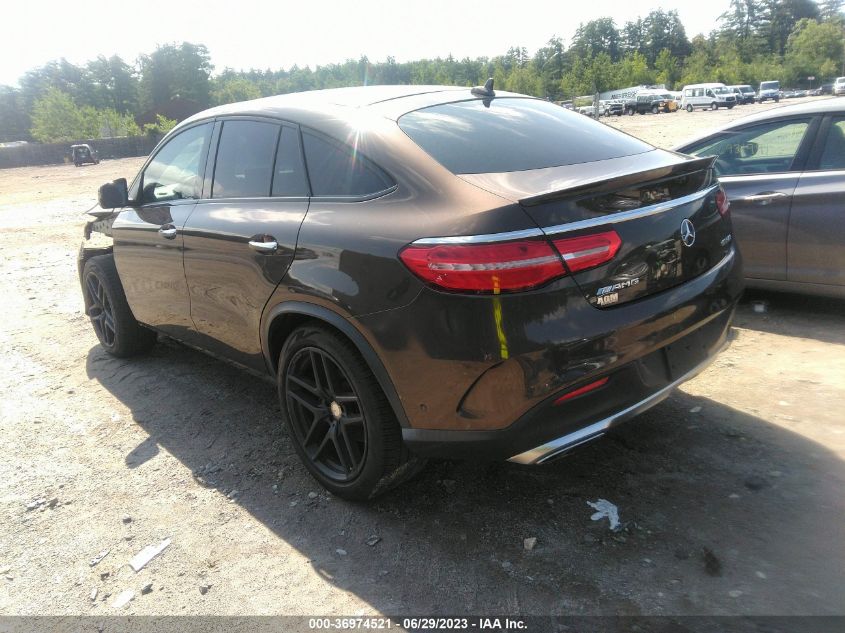 4JGED6EB3GA034585 2016 Mercedes-Benz Gle 450 Amg Coupe