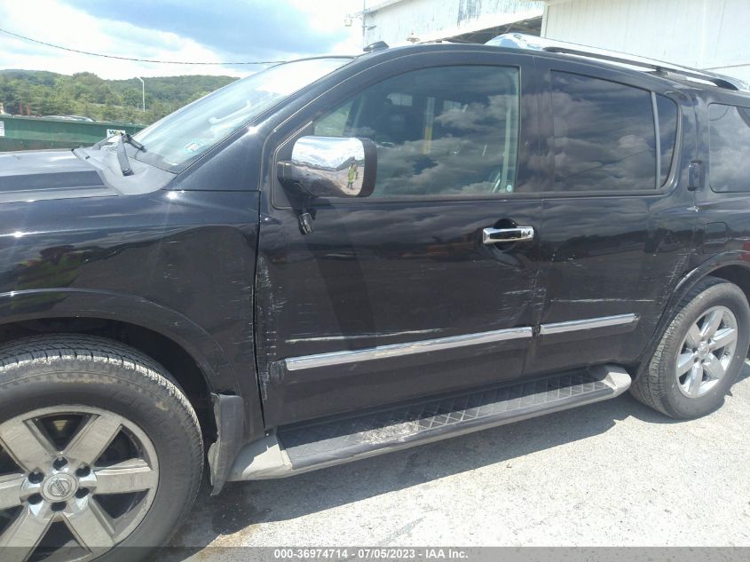 2011 Nissan Armada Platinum VIN: 5N1AA0NE9BN604573 Lot: 36974714