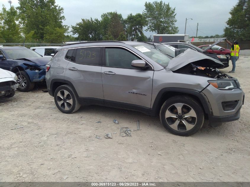 2018 Jeep Compass Latitude 4X4 VIN: 3C4NJDBB7JT101369 Lot: 36975123