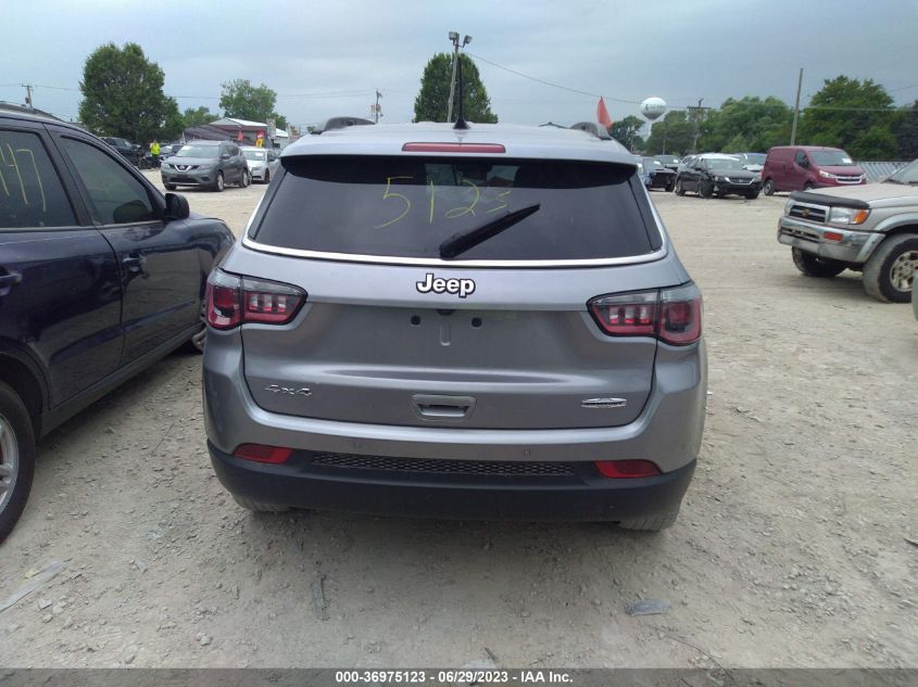 2018 Jeep Compass Latitude 4X4 VIN: 3C4NJDBB7JT101369 Lot: 36975123