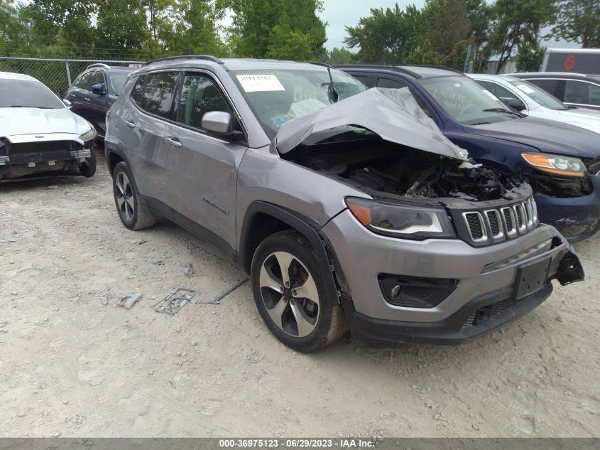 2018 Jeep Compass Latitude 4X4 VIN: 3C4NJDBB7JT101369 Lot: 36975123