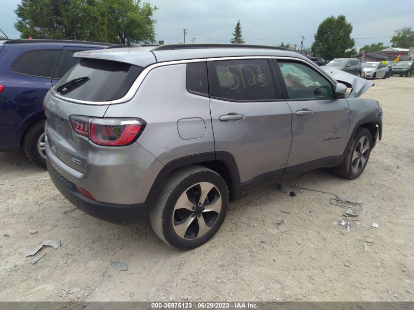 2018 Jeep Compass Latitude 4X4 VIN: 3C4NJDBB7JT101369 Lot: 36975123