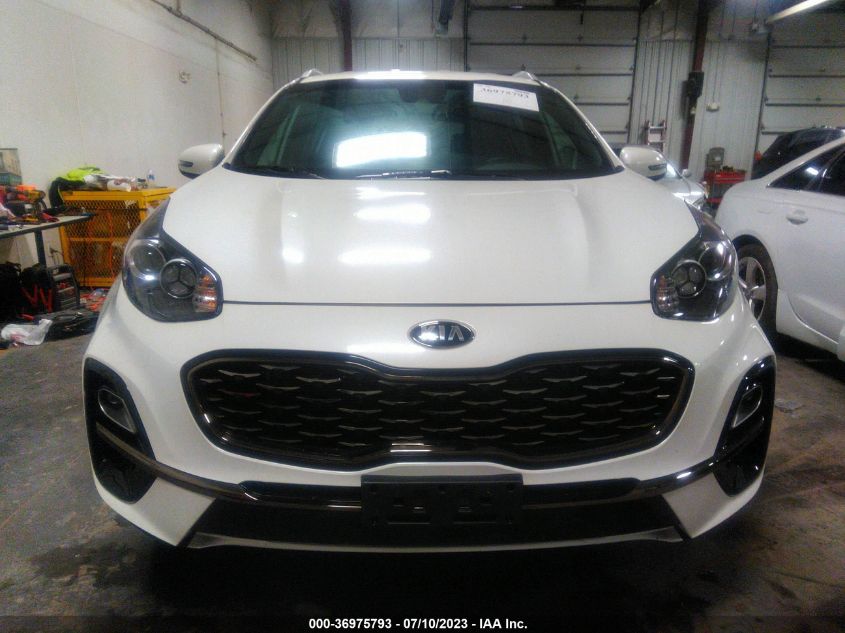 2021 Kia Sportage S VIN: KNDP6CAC0M7930131 Lot: 36975793