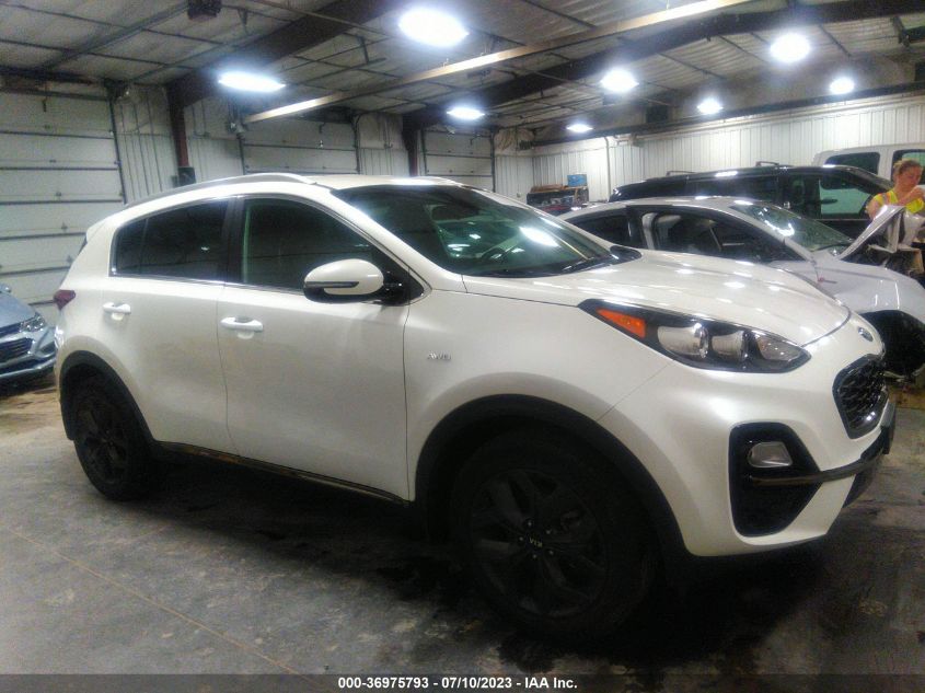 2021 Kia Sportage S VIN: KNDP6CAC0M7930131 Lot: 36975793