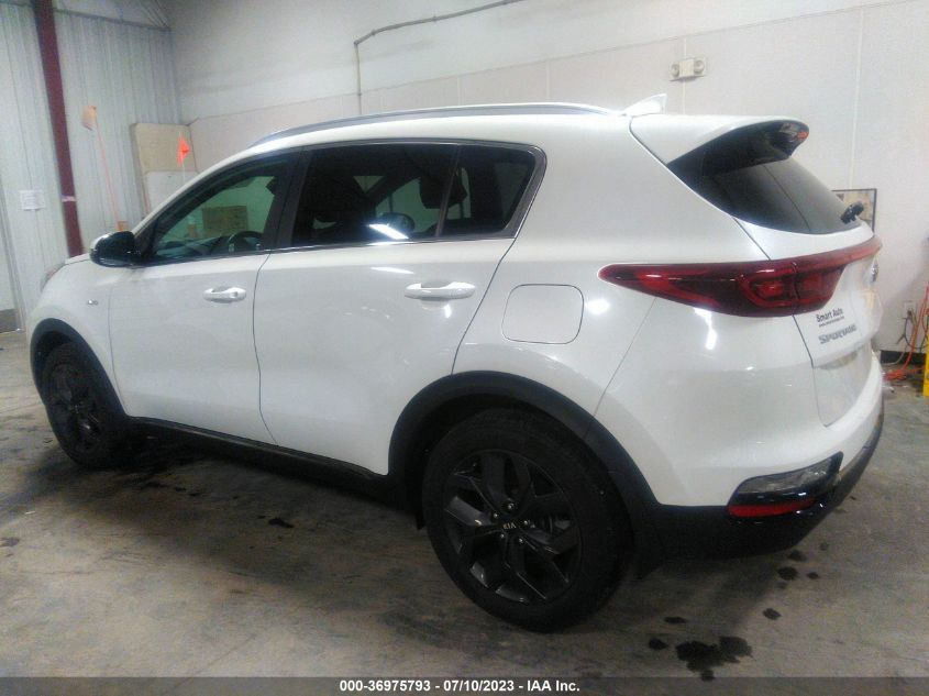 2021 Kia Sportage S VIN: KNDP6CAC0M7930131 Lot: 36975793