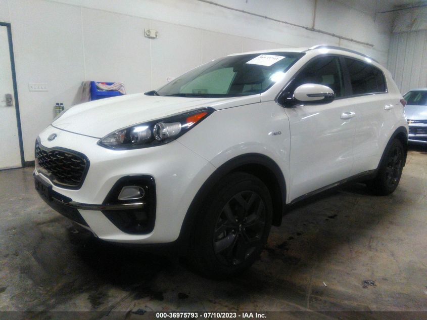 2021 Kia Sportage S VIN: KNDP6CAC0M7930131 Lot: 36975793