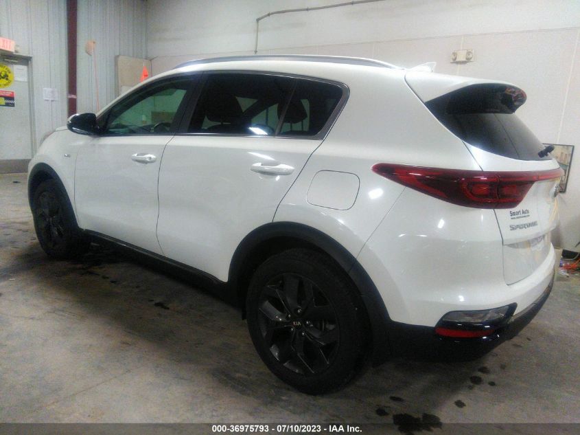 2021 Kia Sportage S VIN: KNDP6CAC0M7930131 Lot: 36975793