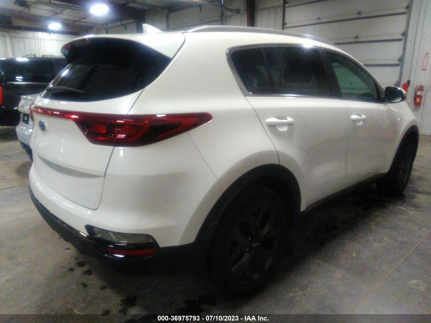 2021 Kia Sportage S VIN: KNDP6CAC0M7930131 Lot: 36975793