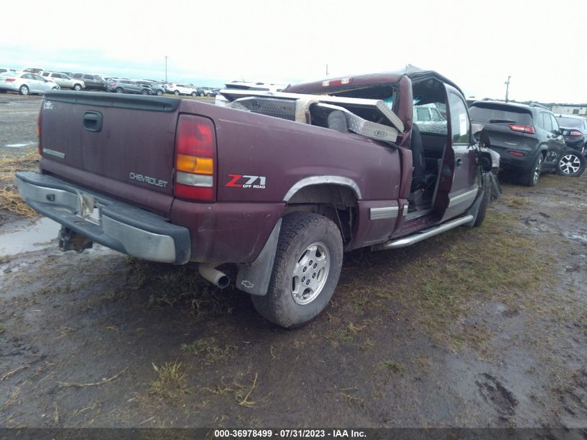 2002 Chevrolet Silverado 1500 Lt VIN: 2GCEK19T621201816 Lot: 36978499