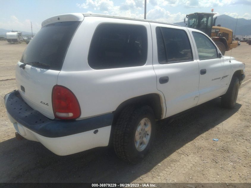 2001 Dodge Durango VIN: 1B4HS28N01F604359 Lot: 36979229