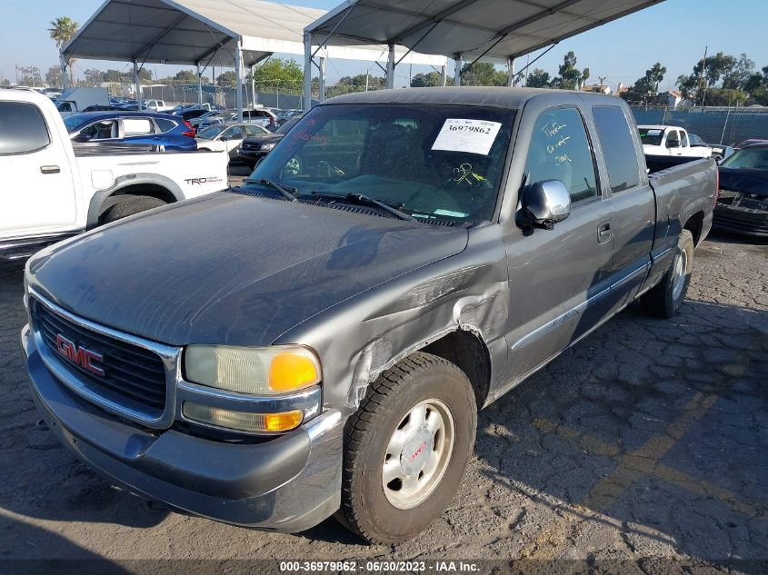 2002 GMC Sierra 1500 Sle VIN: 1GTEC19T62Z314153 Lot: 36979862