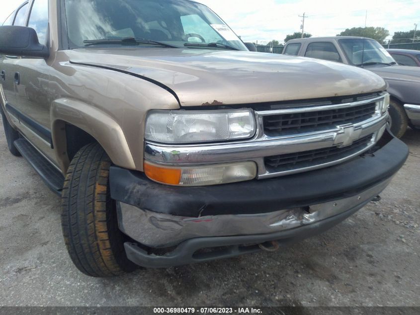 2001 Chevrolet Suburban Ls VIN: 3GNFK16T11G154118 Lot: 36980479