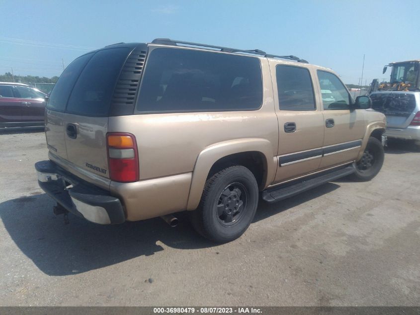 2001 Chevrolet Suburban Ls VIN: 3GNFK16T11G154118 Lot: 36980479