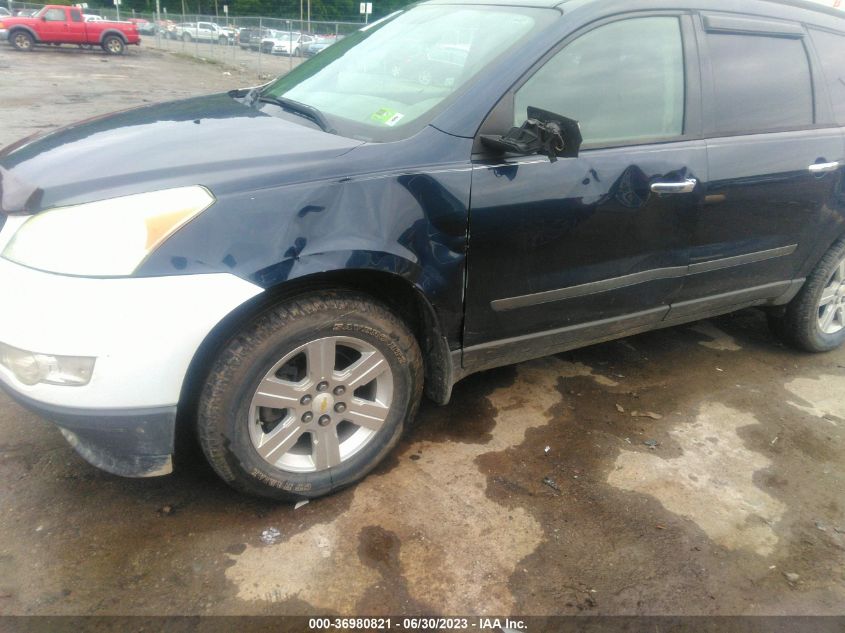 2011 Chevrolet Traverse Ls VIN: 1GNKVFED1BJ333529 Lot: 36980821