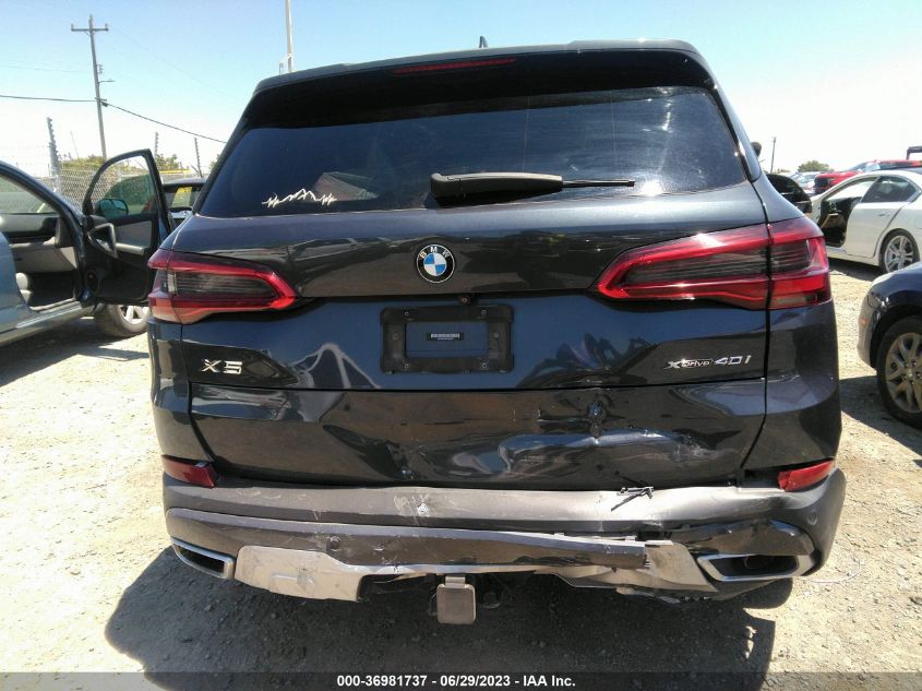 2019 BMW X5 xDrive40I VIN: 5UXCR6C58KLK86676 Lot: 36981737