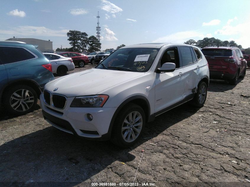 2013 BMW X3 xDrive28I VIN: 5UXWX9C5XD0A13976 Lot: 36981880