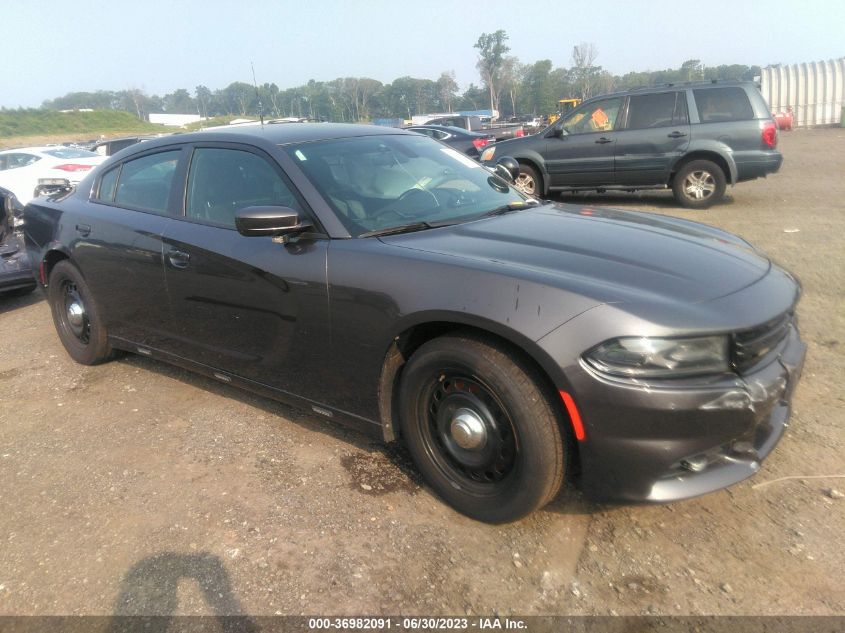 2019 Dodge Charger Police Awd VIN: 2C3CDXKT0KH555115 Lot: 36982091