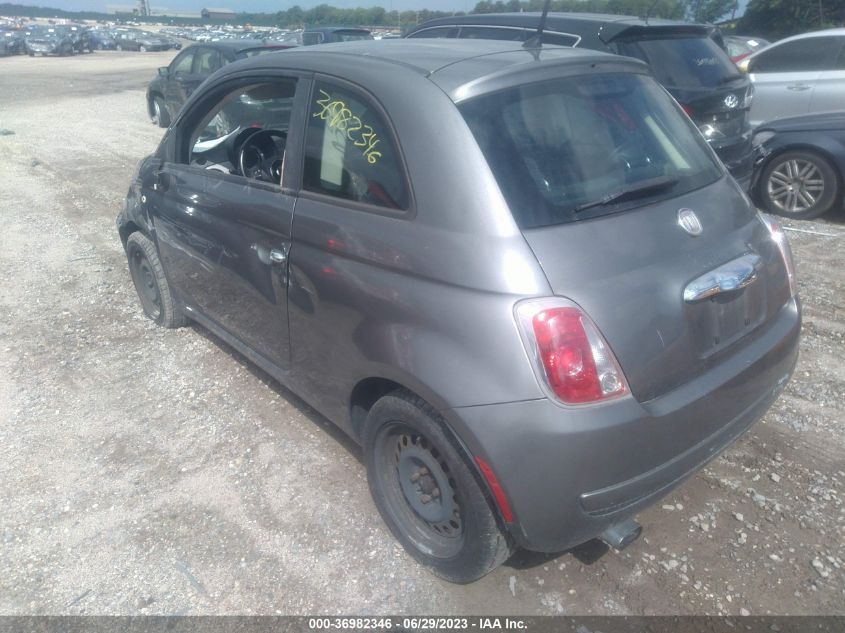 2012 Fiat 500 Pop VIN: 3C3CFFAR6CT187803 Lot: 38087078