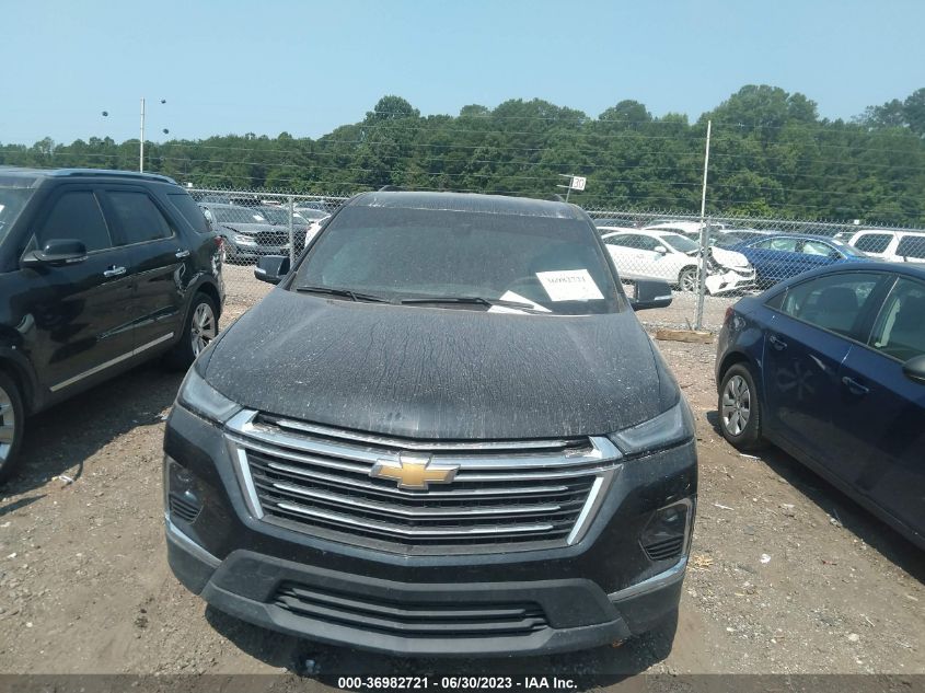 2022 Chevrolet Traverse Fwd Lt Leather VIN: 1GNERHKW2NJ127871 Lot: 36982721