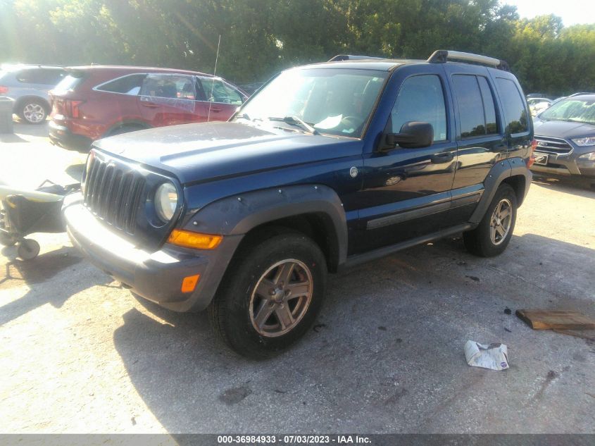 2005 Jeep Liberty Renegade VIN: 1J4GL38K95W565696 Lot: 36984933