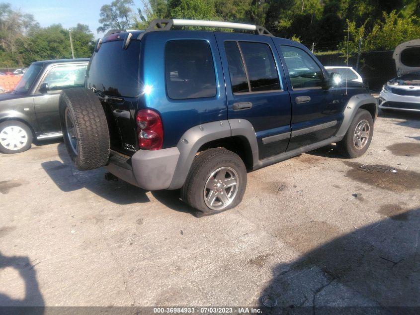 2005 Jeep Liberty Renegade VIN: 1J4GL38K95W565696 Lot: 36984933