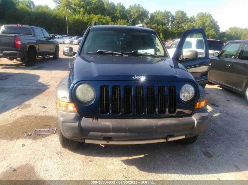 2005 Jeep Liberty Renegade VIN: 1J4GL38K95W565696 Lot: 36984933