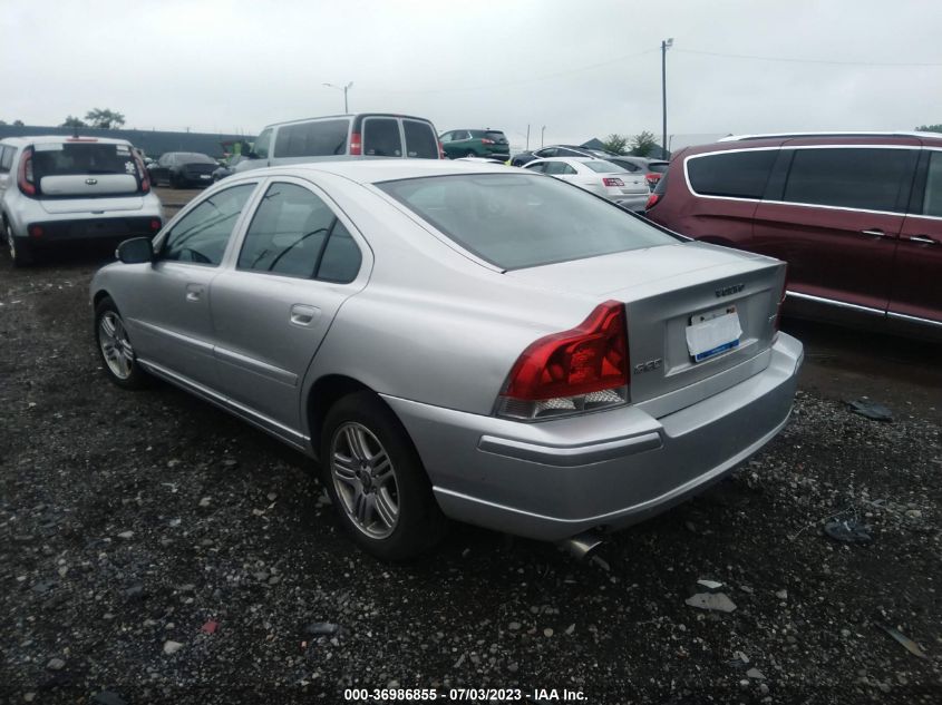 2008 Volvo S60 2.5T VIN: YV1RS592782670433 Lot: 36986855