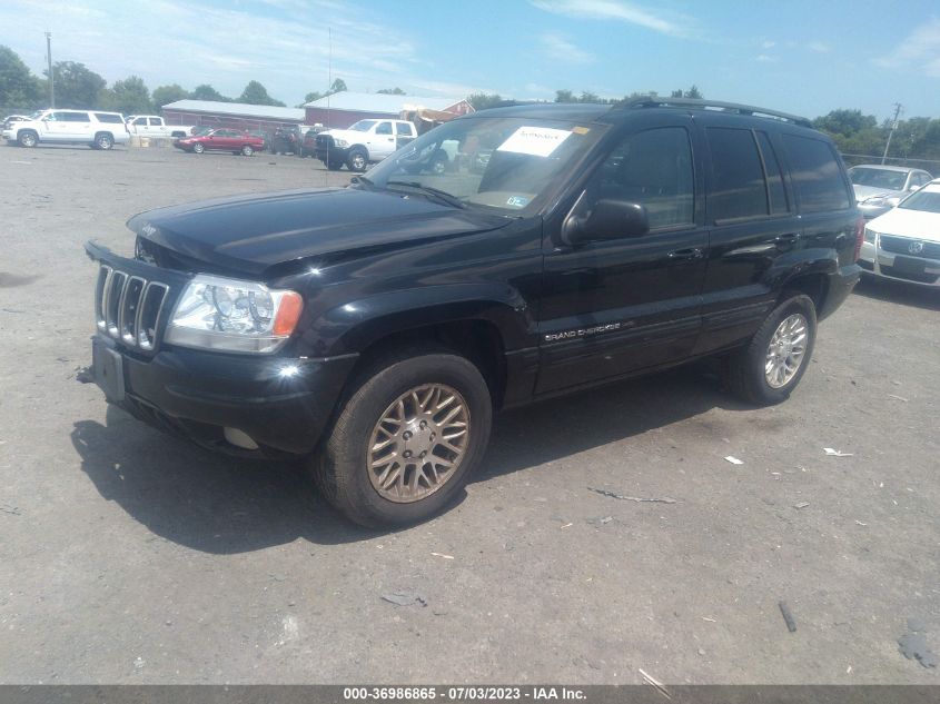 2002 Jeep Grand Cherokee Limited VIN: 1J4GW58N92C157290 Lot: 36986865