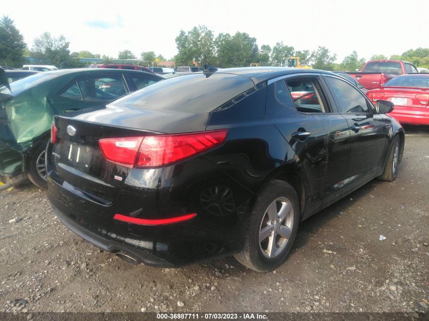 2014 Kia Optima Lx VIN: 5XXGM4A7XEG296351 Lot: 39240607